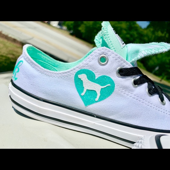 Converse Shoes Victorias Secret Pink Converse Ladies Sneaker Poshmark